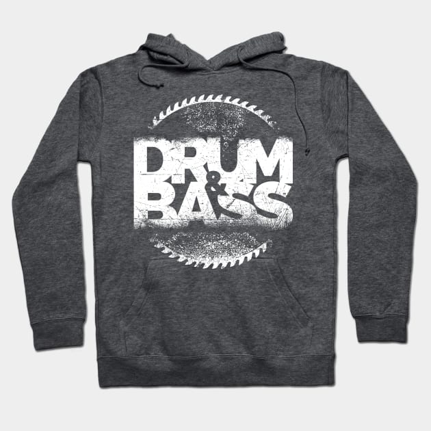 Drum and Bass Hoodie by FAKE NEWZ DESIGNS